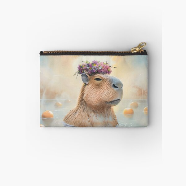 Item preview, Capybara Spa Day designed and sold by ONYX Pixee.