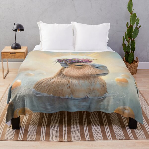 Item preview, Capybara Spa Day designed and sold by ONYX Pixee.