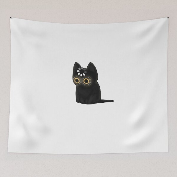 Item preview, Cat charging brain cell empty head funny meme design designed and sold by OH-MY-GOTH.