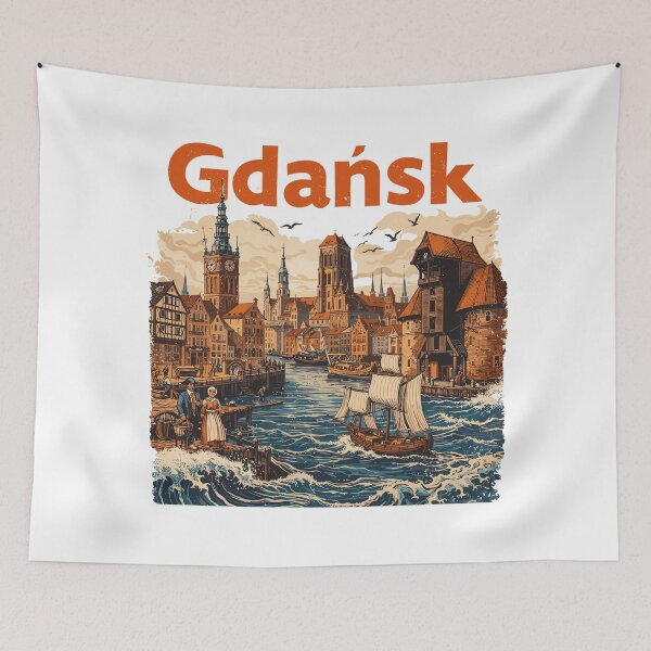 Item preview, Gdańsk 1800: Historical Gdańsk graphic designed and sold by Pineapple-Tree.