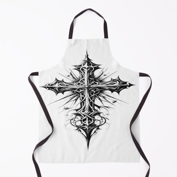 Item preview, Gothic Spike Cross Black Tattoo.✝️ designed and sold by BaddieNz.