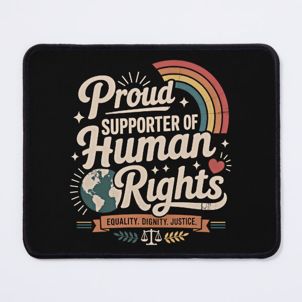 Item preview, Big Fan of Human Rights Everyone Welcome Gift designed and sold by Blok45.