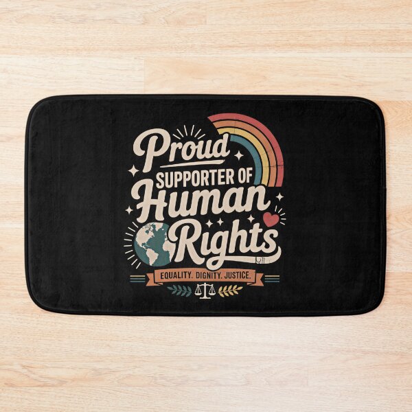 Item preview, Big Fan of Human Rights Everyone Welcome Gift designed and sold by Blok45.