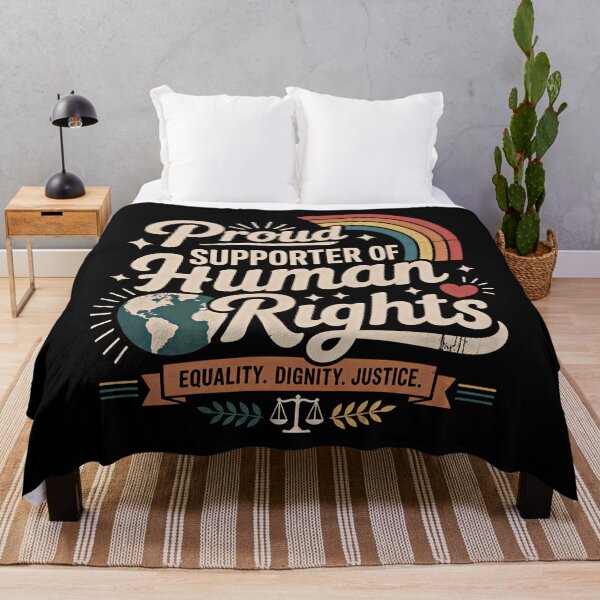 Item preview, Big Fan of Human Rights Everyone Welcome Gift designed and sold by Blok45.