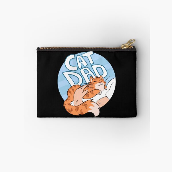 Item preview, Cat Dad Affectionate Orange Cat Petting Design designed and sold by OlyvieArt.