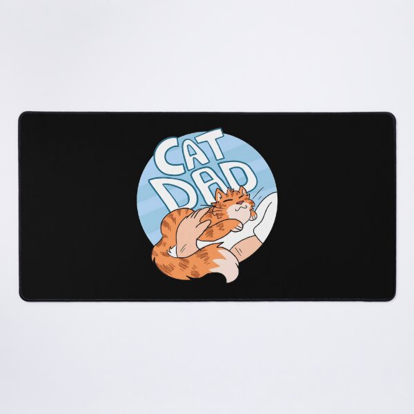 Item preview, Cat Dad Affectionate Orange Cat Petting Design designed and sold by OlyvieArt.
