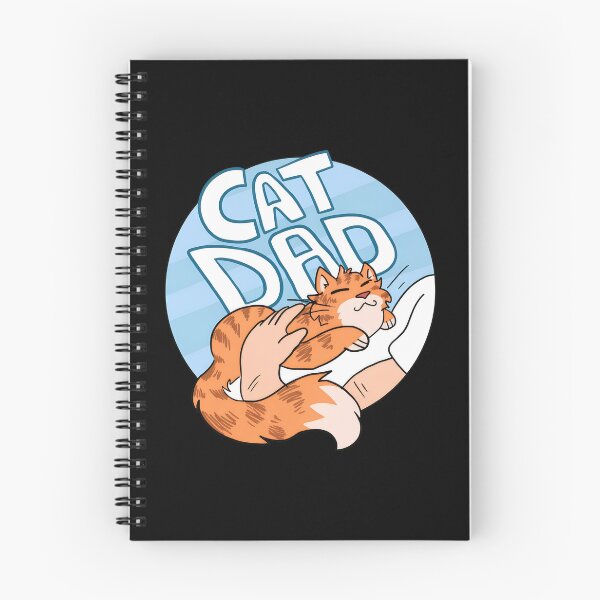 Item preview, Cat Dad Affectionate Orange Cat Petting Design designed and sold by OlyvieArt.