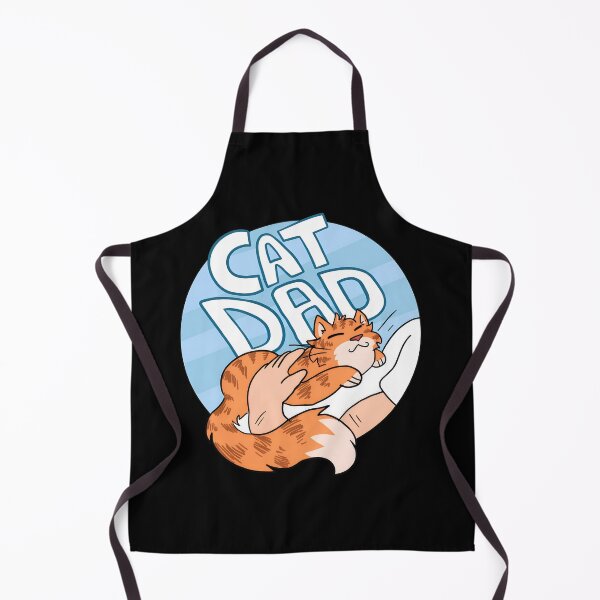 Item preview, Cat Dad Affectionate Orange Cat Petting Design designed and sold by OlyvieArt.