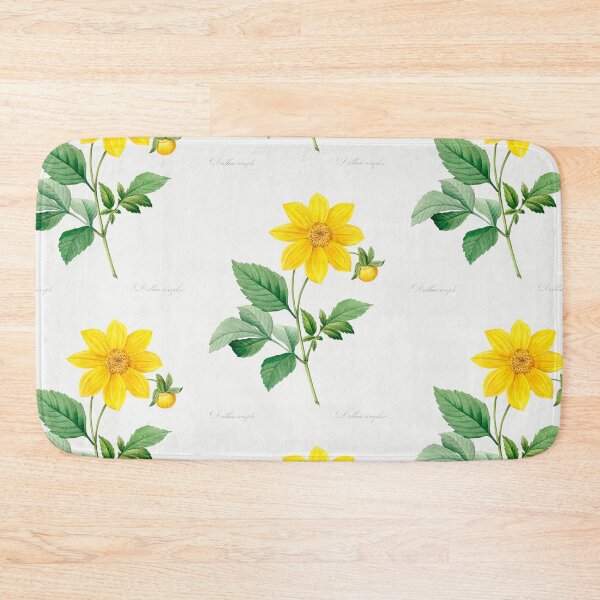 Item preview, Dahlia Flower Flowers Vintage Botanical Illustration designed and sold by TheRetroArtRoom.
