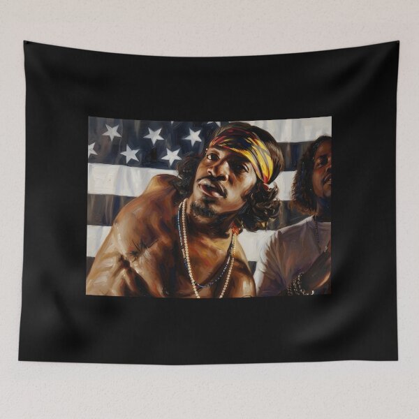 Item preview, Outkast Oil Painting designed and sold by maretsad.