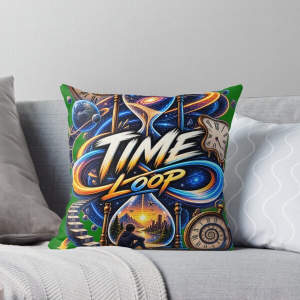 Item preview, Time Loop – Surreal Cosmic Time Travel Art designed and sold by VasiArtLab.