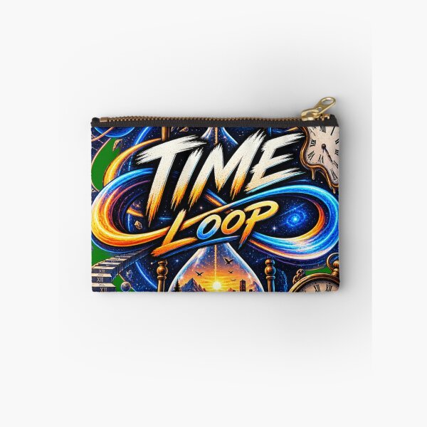 Item preview, Time Loop – Surreal Cosmic Time Travel Art designed and sold by VasiArtLab.