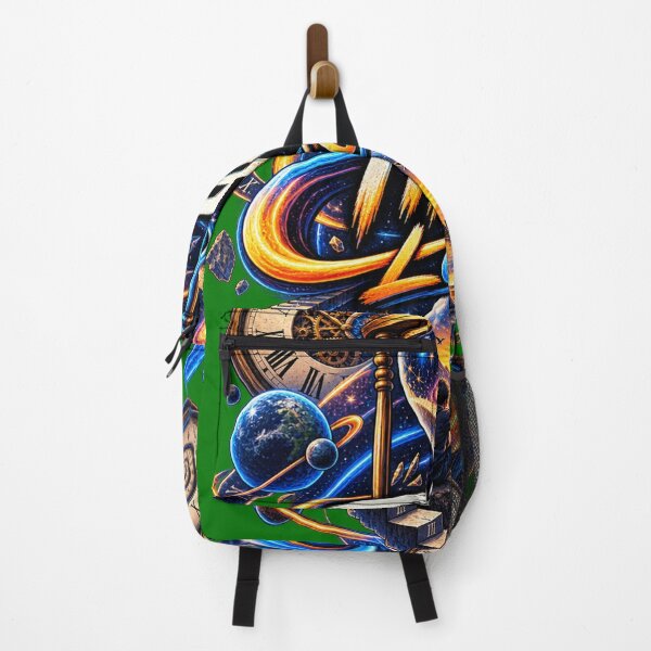 Item preview, Time Loop – Surreal Cosmic Time Travel Art designed and sold by VasiArtLab.
