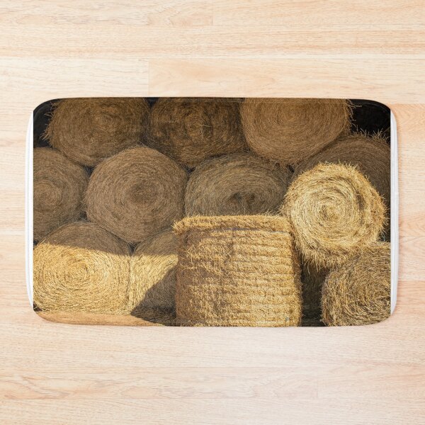 Item preview, Rustic Stacked Hay Bales Farm Harvest Photo designed and sold by HistoryDesigns.