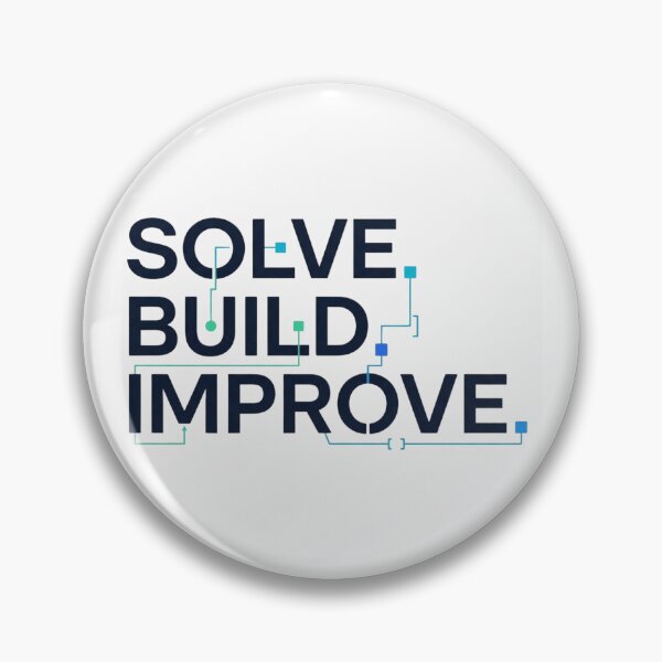 Item preview, Solve Build Improve | Software Engineer Programmer Coding STEM Gift designed and sold by Amr Darwish Graphic designer.