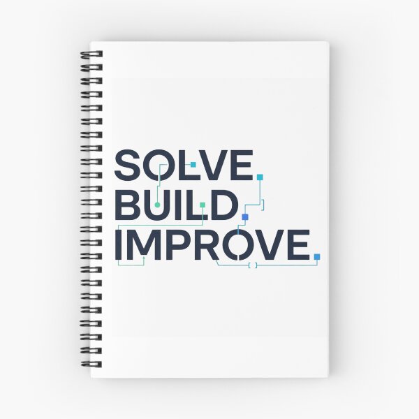 Item preview, Solve Build Improve | Software Engineer Programmer Coding STEM Gift designed and sold by Amr Darwish Graphic designer.