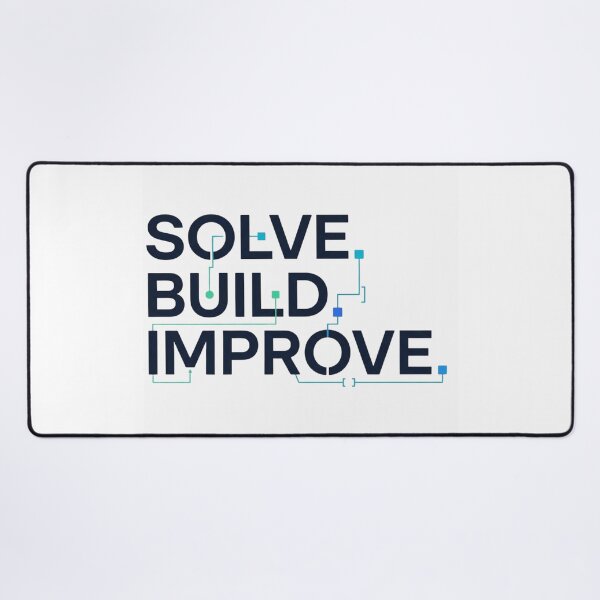 Item preview, Solve Build Improve | Software Engineer Programmer Coding STEM Gift designed and sold by Amr Darwish Graphic designer.