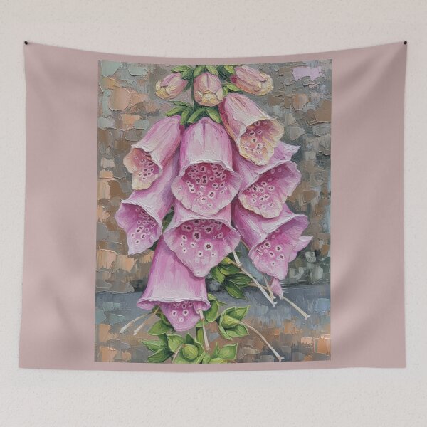 Item preview, Foxglove in Oils designed and sold by Pinkgnomie.