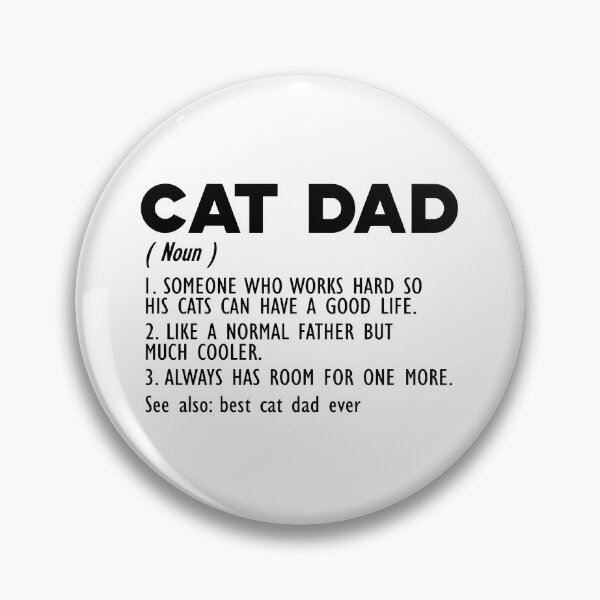 Item preview, Cat Dad Definition Funny Father Pet Lover designed and sold by OlyvieArt.