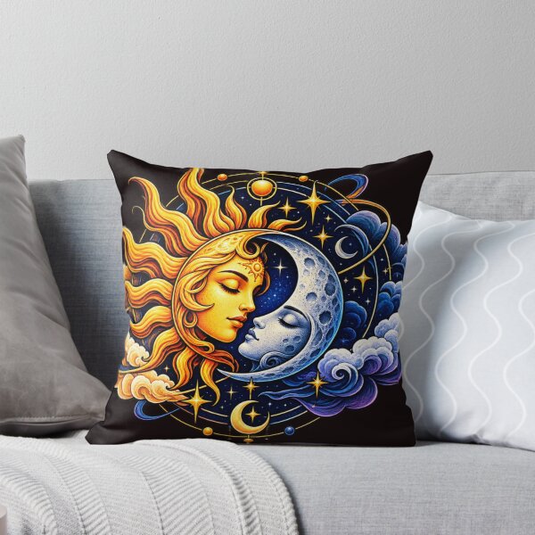 Item preview, Sun Moon – Celestial Cosmic Balance Design designed and sold by VasiArtLab.