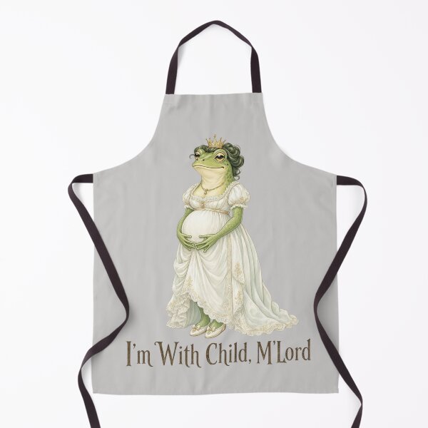 Item preview, Funny Frog Pregnancy Baby Announcement New Mom Gift designed and sold by CF_VintageDesign.
