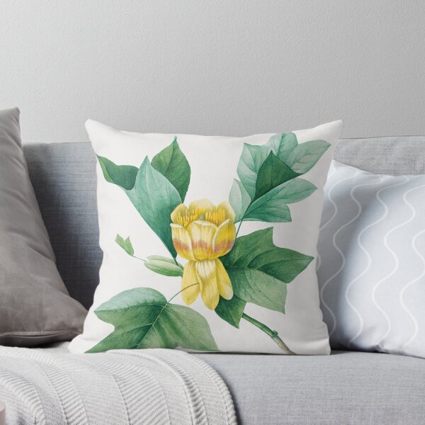 Item preview, Tulip Tree Flowers Vintage Botanical Illustration designed and sold by TheRetroArtRoom.