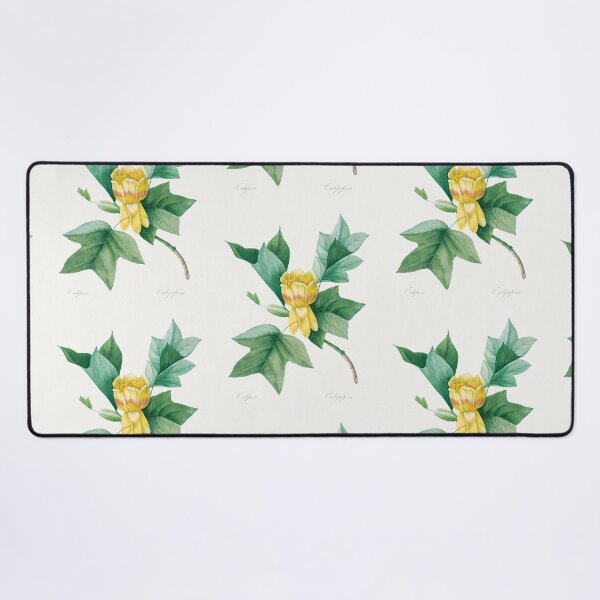 Item preview, Tulip Tree Flowers Vintage Botanical Illustration designed and sold by TheRetroArtRoom.