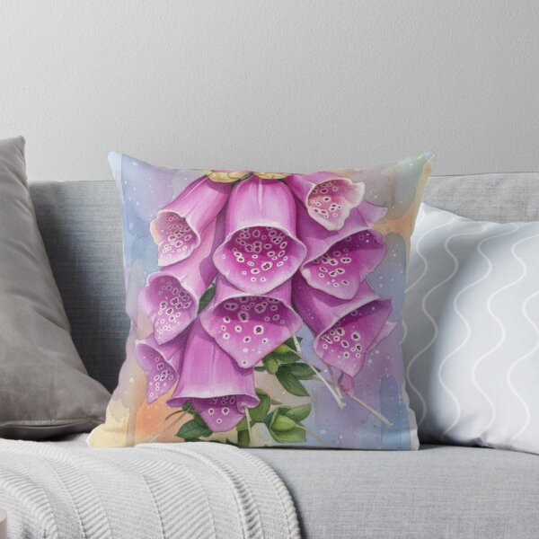 Item preview, Foxglove, watercolour designed and sold by Pinkgnomie.