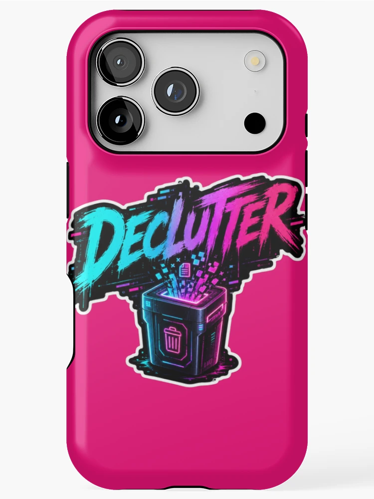 Thumbnail 1 of 4, iPhone Case, Declutter designed and sold by DesignPrePress.
