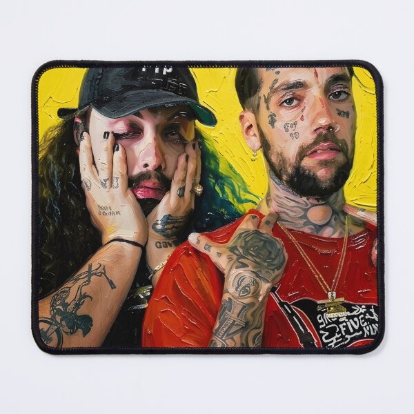 Item preview, Suicideboys Oil Painting designed and sold by maretsad.
