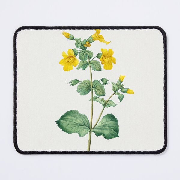 Item preview, Mimulus Monkeyflower Flowers Vintage Botanical Illustration designed and sold by TheRetroArtRoom.