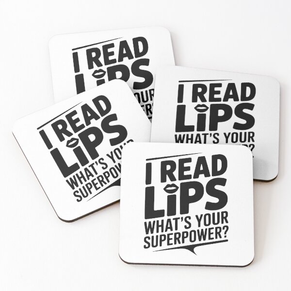 Item preview, I Read Lips What's Your Superpower? designed and sold by Frank Ring.