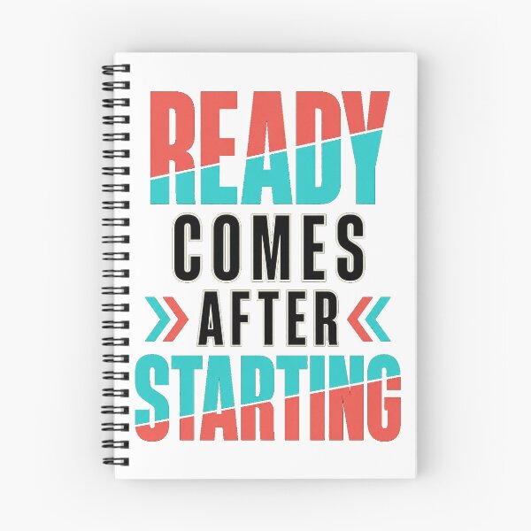 Item preview, Ready Comes After Starting Motivational Quote designed and sold by the-dovlat.