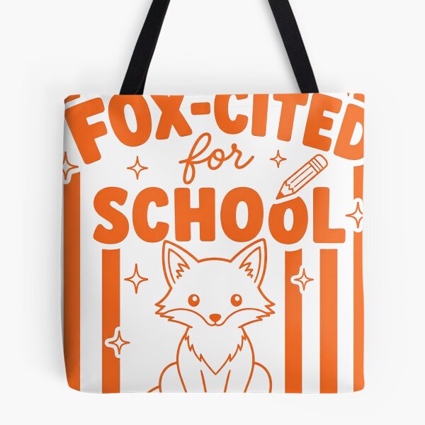 Item preview, Fox-cited For School Cute Retro Shirt designed and sold by MOCH- ART.