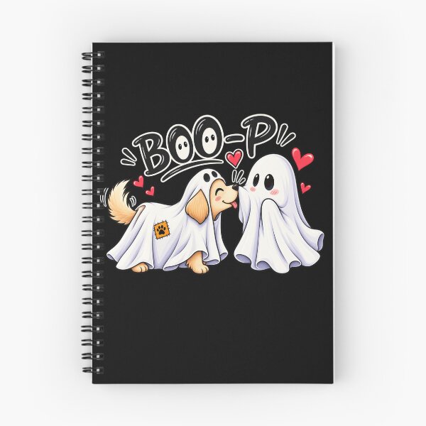 Item preview, Boo-p Ghost Dog Comfort Colors T-Shirt, Funny Halloween Dog Mom Shirt, kawaii design designed and sold by WOWART69.