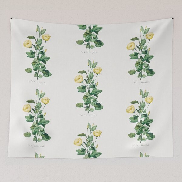 Item preview, Reduta Flowers Vintage Botanical Illustration designed and sold by TheRetroArtRoom.