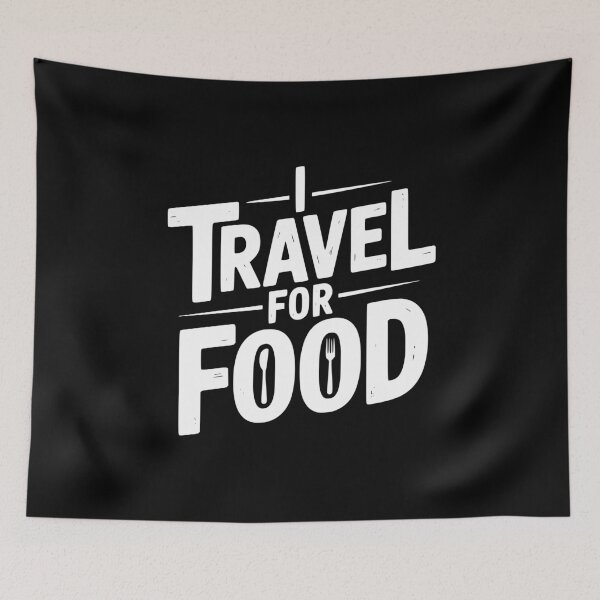 Item preview, I Travel For Food designed and sold by Frank Ring.
