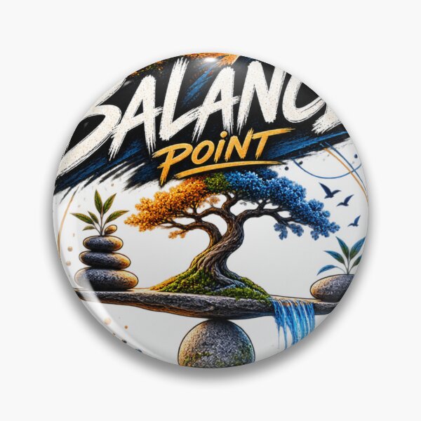 Item preview, Balance Point – Cosmic Nature Geometric Art designed and sold by VasiArtLab.