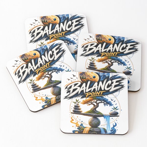 Item preview, Balance Point – Cosmic Nature Geometric Art designed and sold by VasiArtLab.