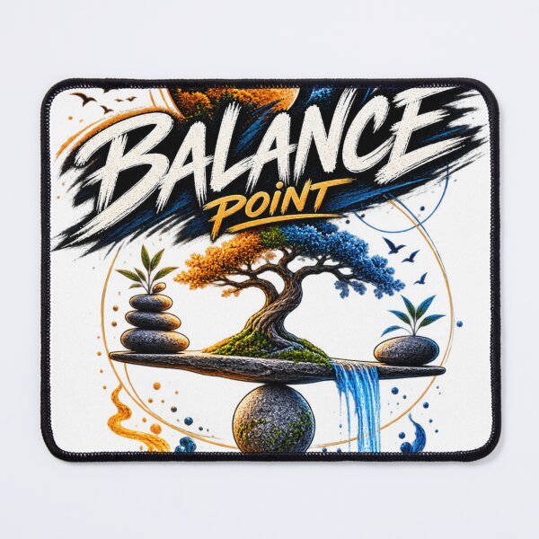 Item preview, Balance Point – Cosmic Nature Geometric Art designed and sold by VasiArtLab.