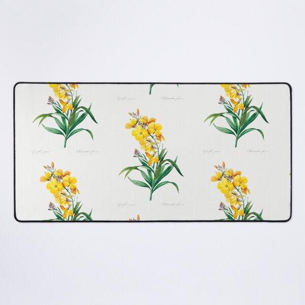 Item preview, Wallflower Flowers Vintage Botanical Illustration designed and sold by TheRetroArtRoom.