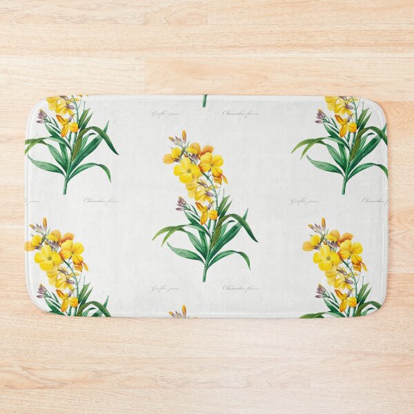 Item preview, Wallflower Flowers Vintage Botanical Illustration designed and sold by TheRetroArtRoom.