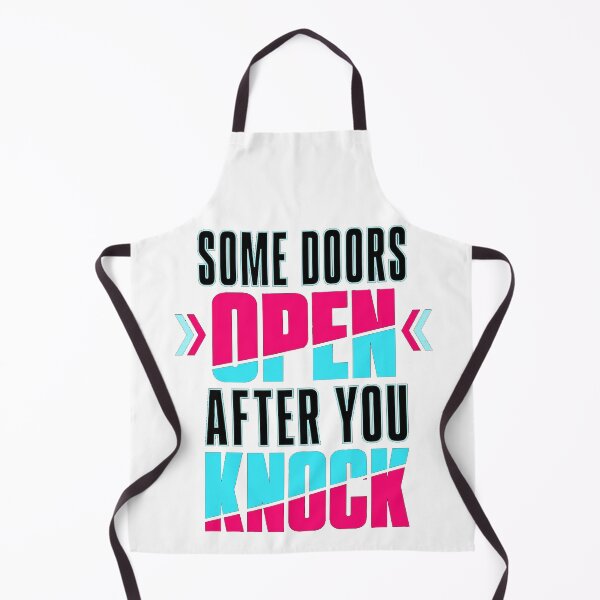 Item preview, Some Doors Open After You Knock Quote designed and sold by the-dovlat.
