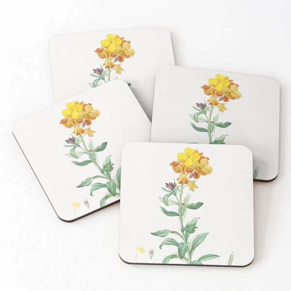 Item preview, Wallflower Flowers Vintage Botanical Illustration designed and sold by TheRetroArtRoom.