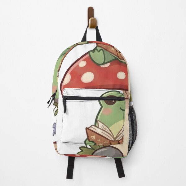 Item preview, Cute Kawaii Frog Reading on a Mushroom designed and sold by JosphC.