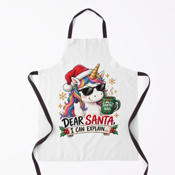 Item preview, Dear Santa I Can Explain Funny Christmas Unicorn Sarcastic designed and sold by Sitred123.