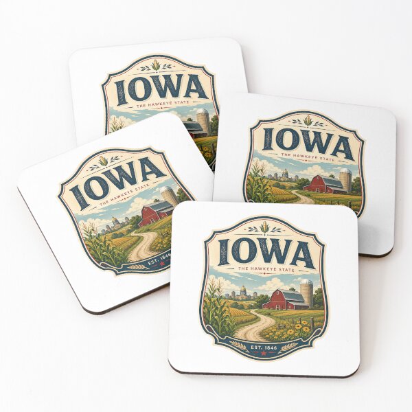 Item preview, Iowa, EE. UU. designed and sold by PamLeeDesign.