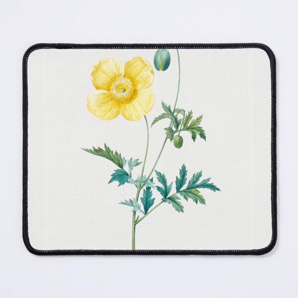 Item preview, Welsh Poppy Flowers Vintage Botanical Illustration designed and sold by TheRetroArtRoom.