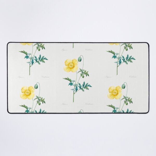 Item preview, Welsh Poppy Flowers Vintage Botanical Illustration designed and sold by TheRetroArtRoom.