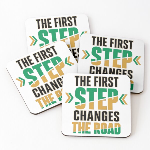 Item preview, The First Step Changes The Road Quote designed and sold by the-dovlat.